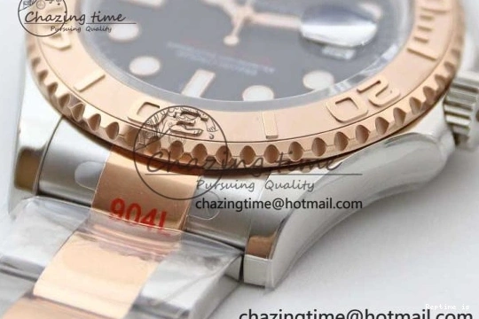 0109 Yacht-Master 126621 SS RG EWF 1:1 Best Edition Black Dial on SS SS RG Bracelet A SportInspired 2242